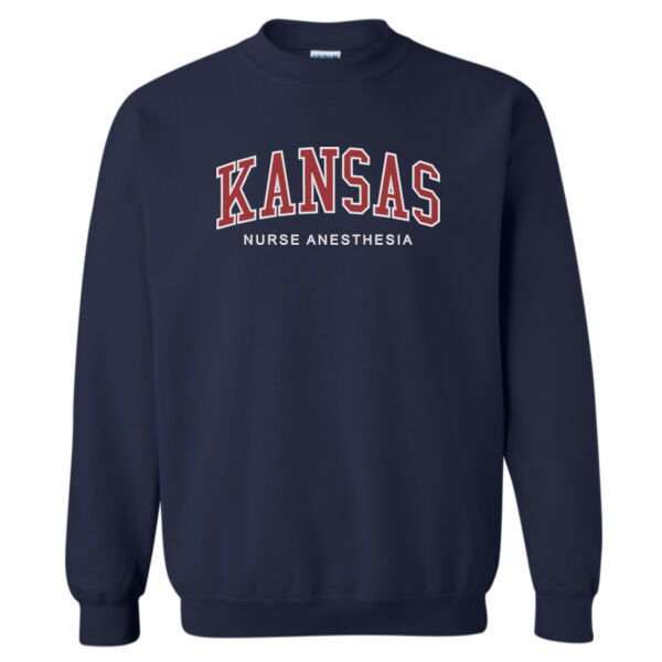 Kansas Nurse Anesthesia Embroidered Sweatshirt Thumbnail